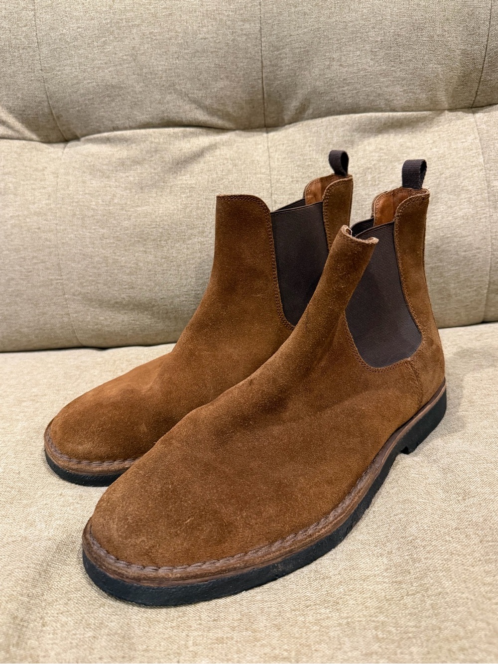Frye Men's Suede Chelsea Boot Boots 12